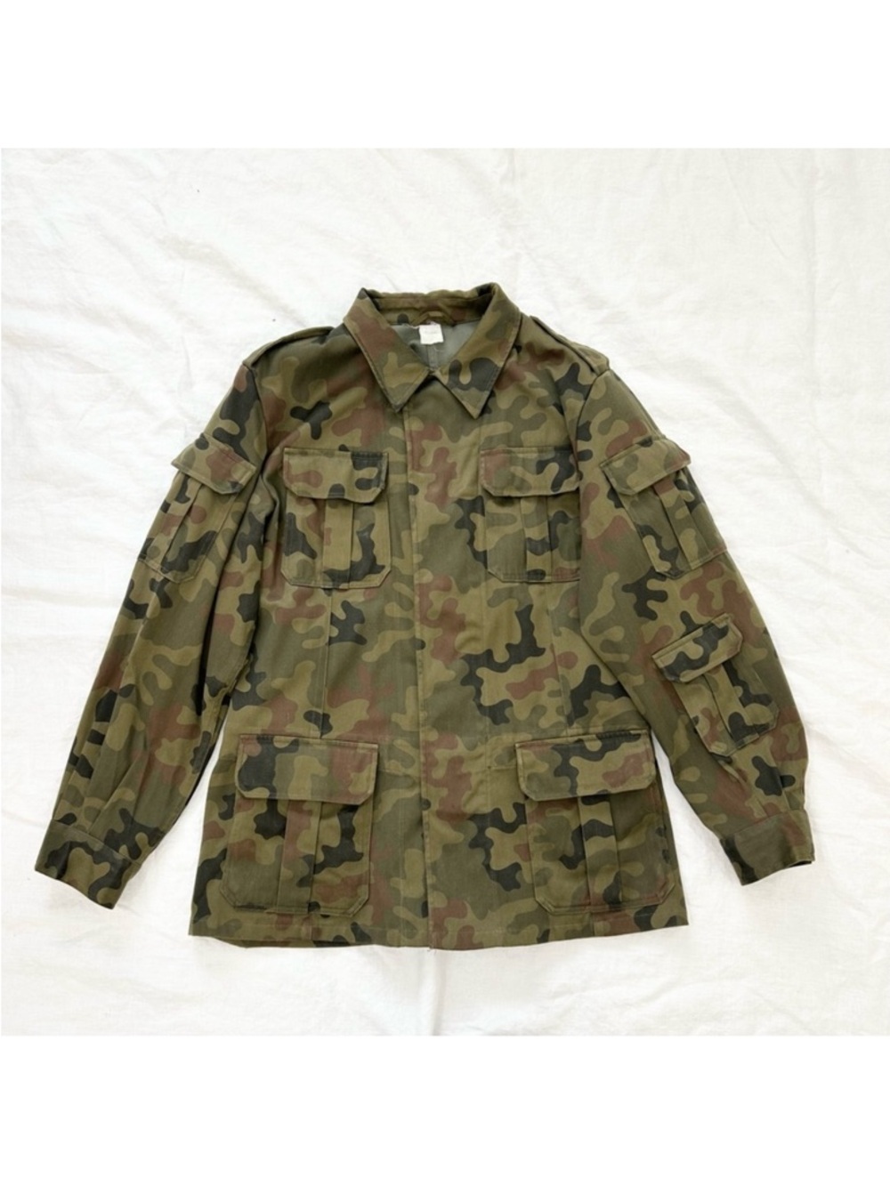 Vintage Kama Mens Green Military Camouflage Field Jacket - Picture 2 of 11